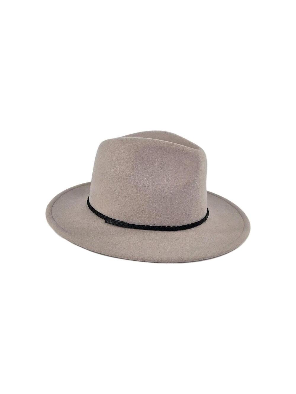 GIGI PIP Rancher Fedora hat size 53 /S 100% Australian Wool Ivory Cowgirl Hats